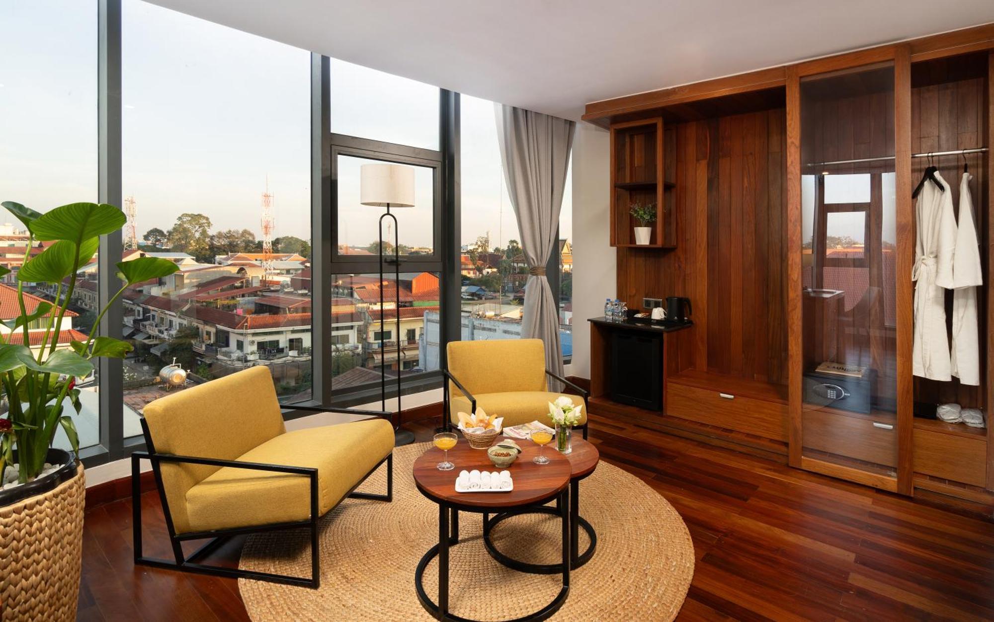 Koulen Central Hotel Sziemreap Kültér fotó