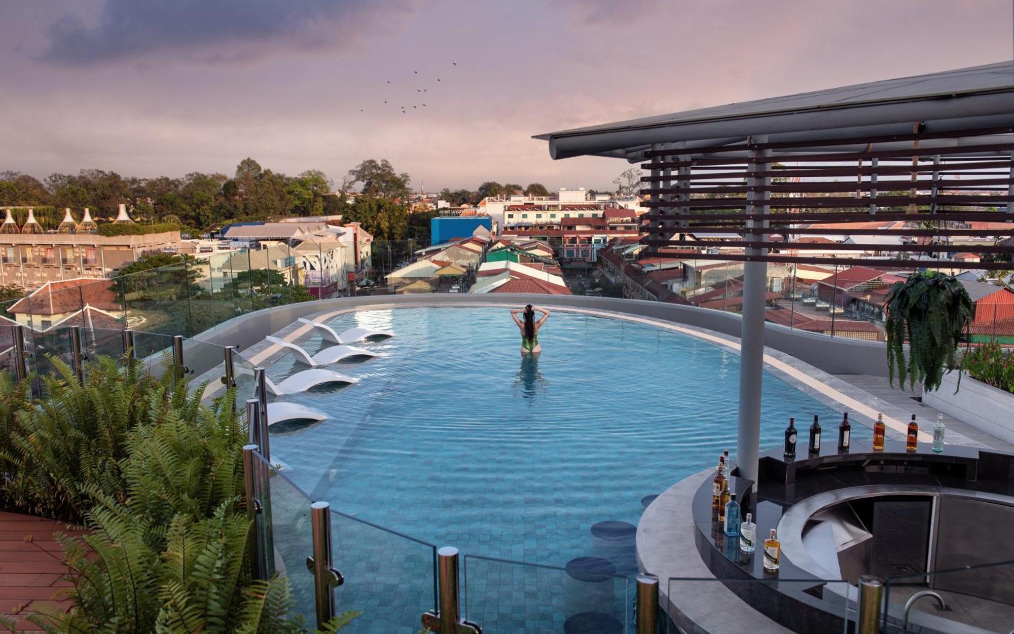 Koulen Central Hotel Sziemreap Kültér fotó