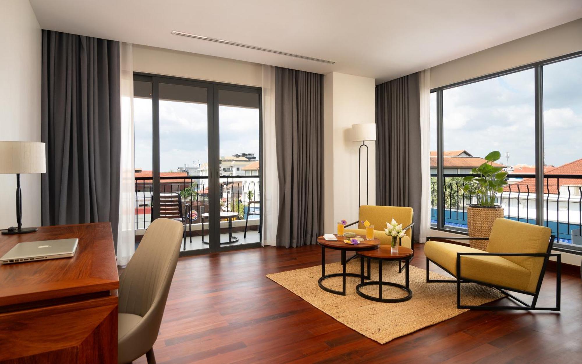 Koulen Central Hotel Sziemreap Kültér fotó